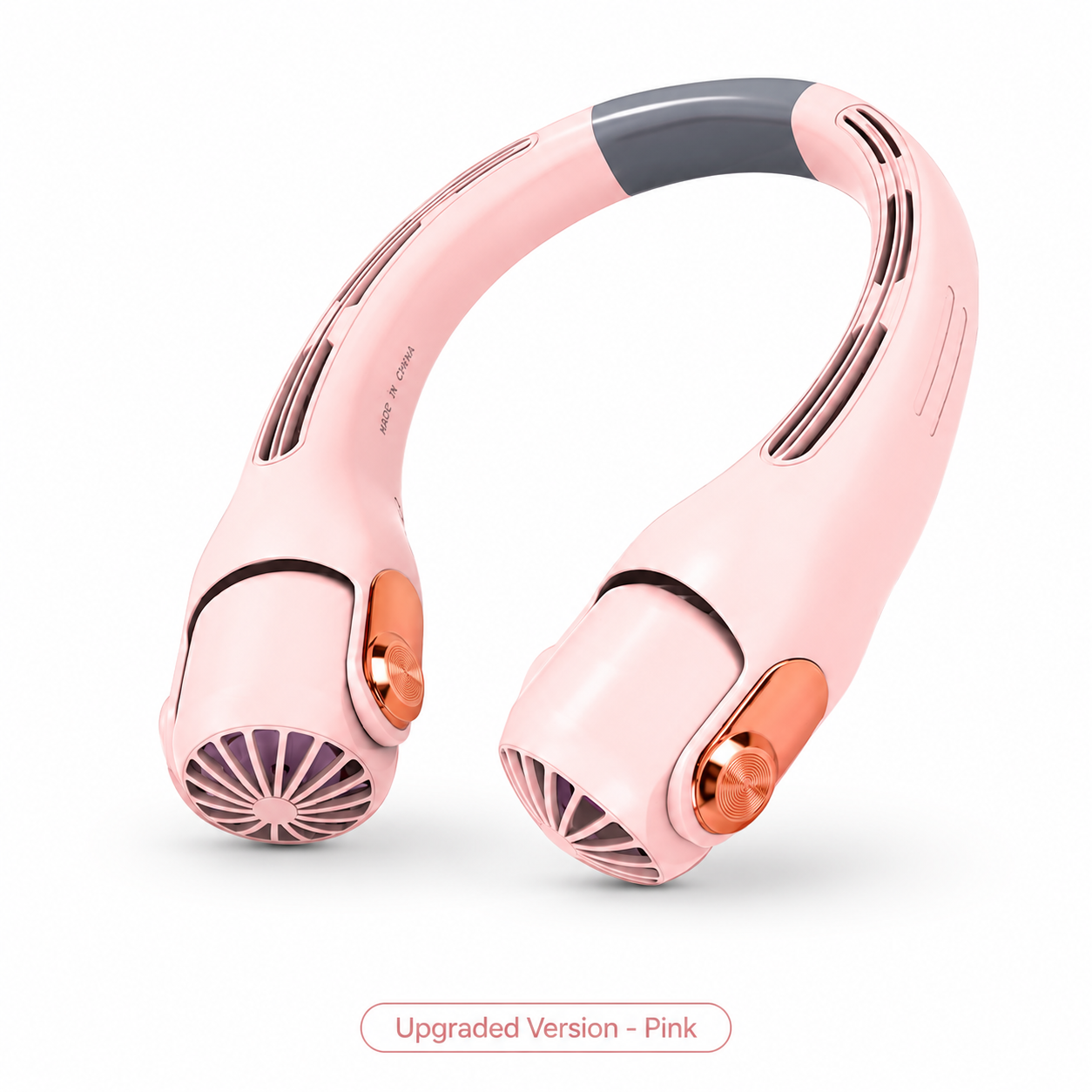 2026 Upgraded Neck Cooling Fan – Hands-Free, Ultra-Quiet & 360° Adjustable