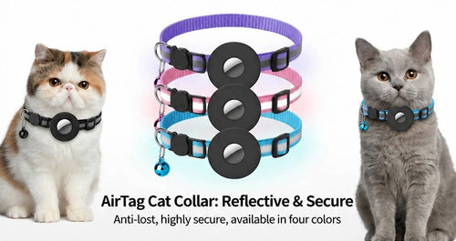 Nylon GPS Tracking Collar for Pet Protection 🐾