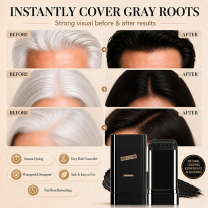 🔥BUY 1 GET FREE 1🎁Cover Gray Roots in Seconds — Without the Salon Mess
