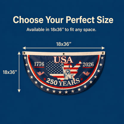 The 1776-2026 Legacy Banner: 100% Veteran-Handcrafted 250th Anniversary Heritage Flag