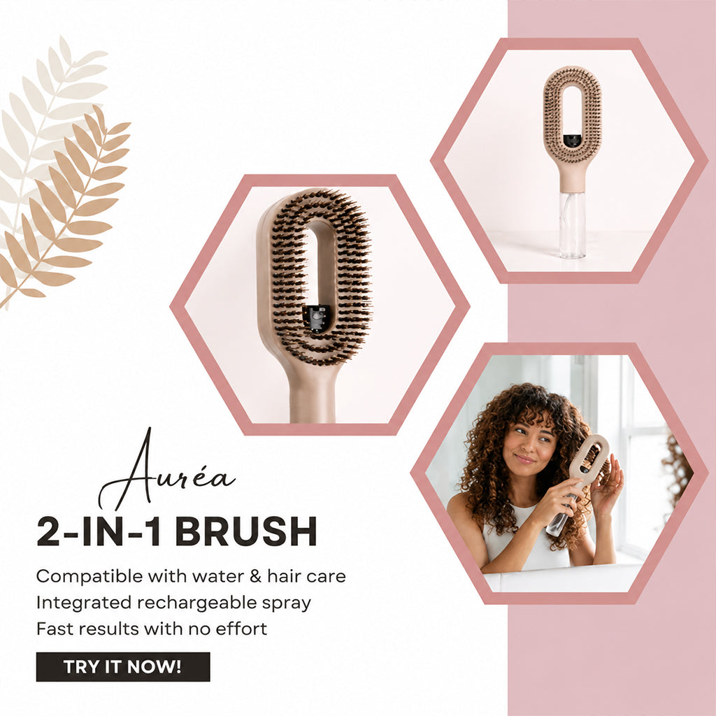 Knots? Frizz? Solved in One Brush!