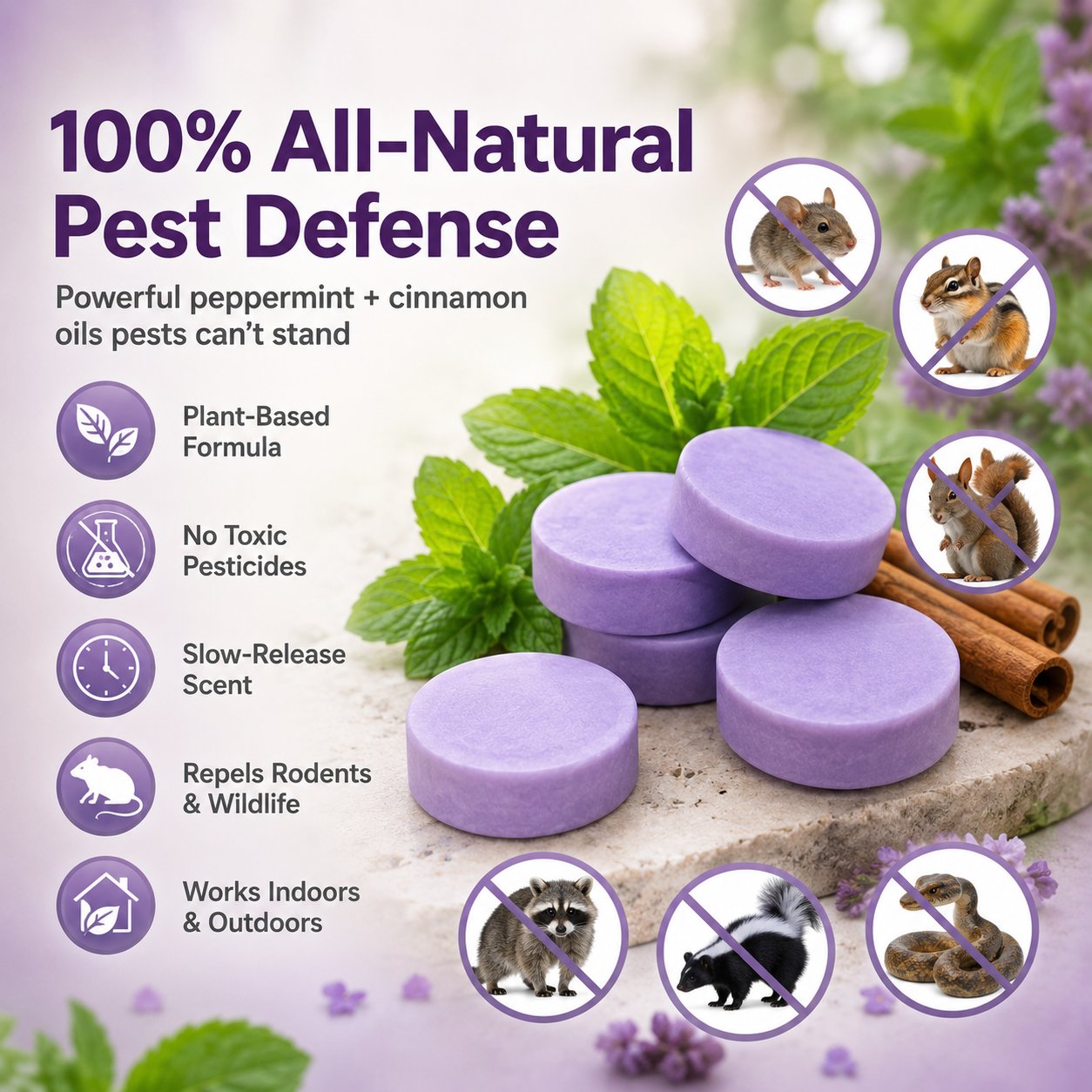 🔥Limited Time Special Offer🔥All-Natural Peppermint & Cinnamon Pest &
