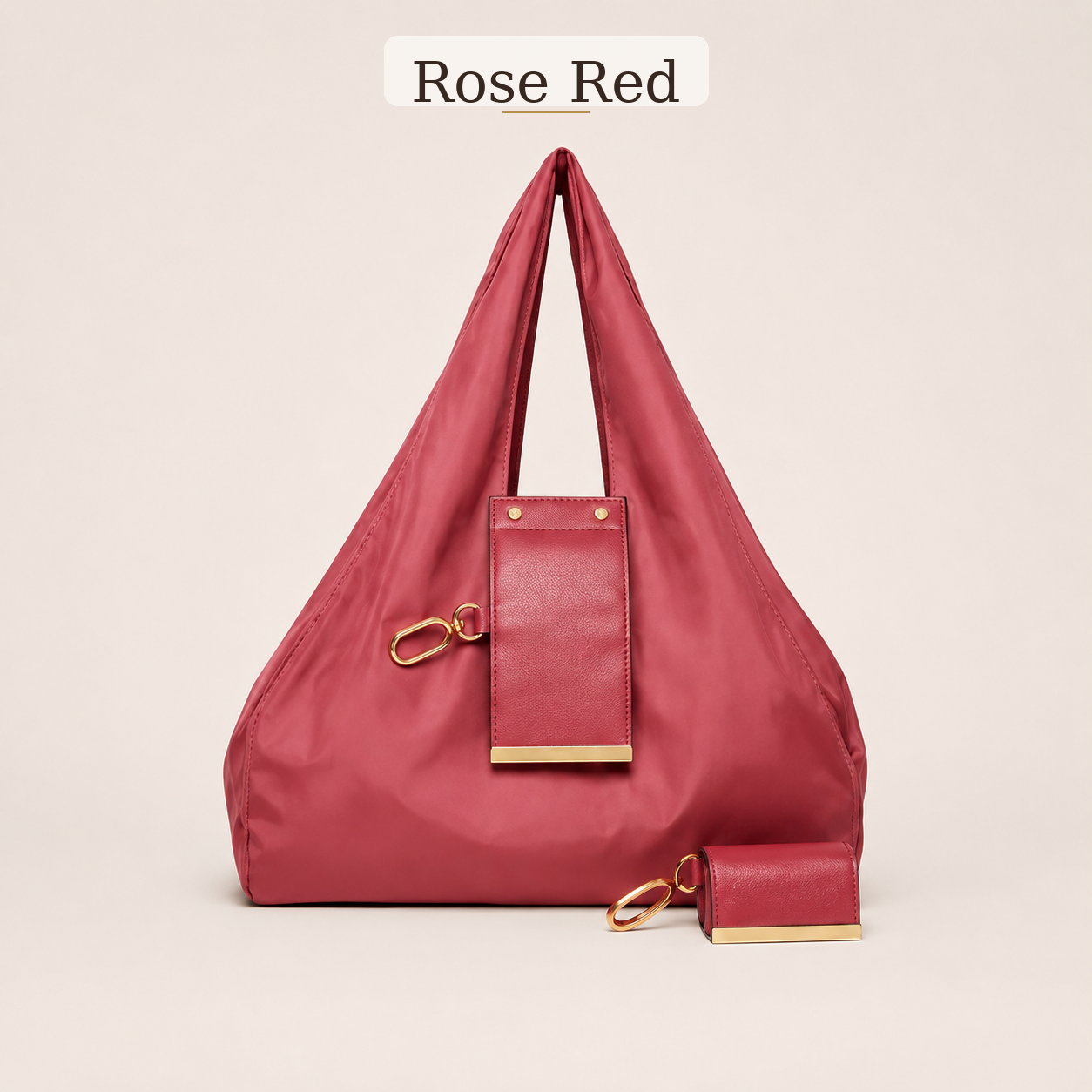 Snowhomey™ Foldable Keychain Tote
