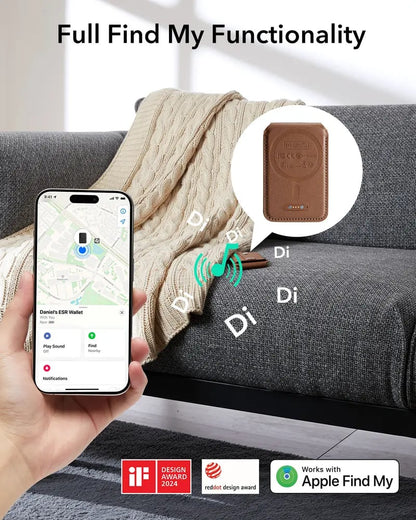 Multifunctional card holder, with positioning, magnetic attraction and bracket functions.