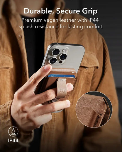 Multifunctional card holder, with positioning, magnetic attraction and bracket functions.