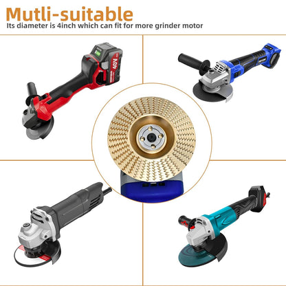 🛠️ All-in-One 3PCS Wood Carving & Shaping Disc Set