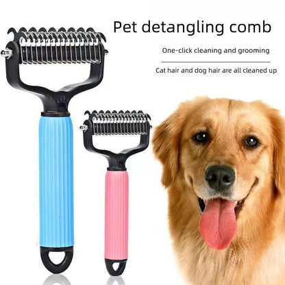 Universal Pet Detangling Comb & Shedding