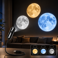 3-Pack Moon Projector Films+ 1 Projector Lamp [Ultra HD Version]