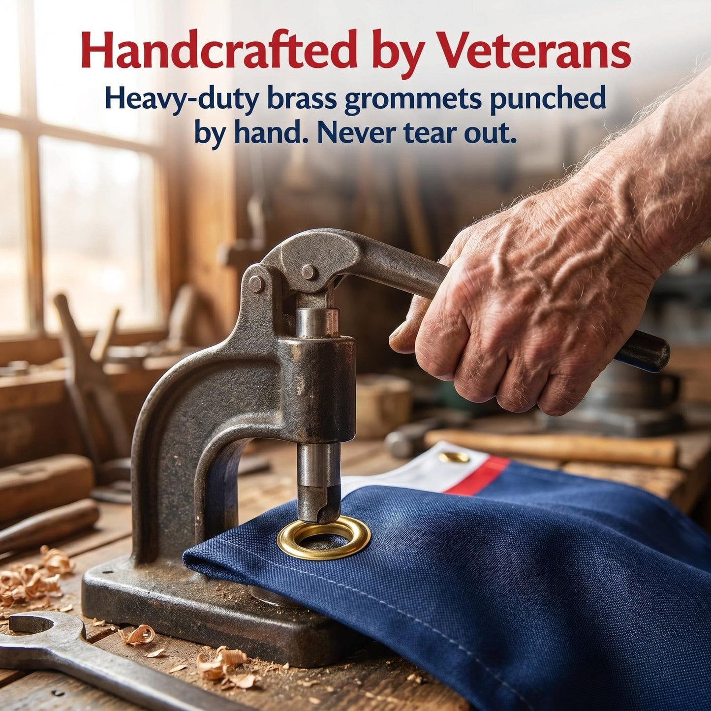 The 1776-2026 Legacy Banner: 100% Veteran-Handcrafted 250th Anniversary Heritage Flag