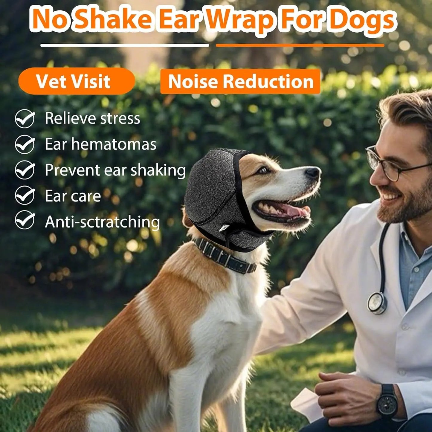 🔥 HOT SALE 49% OFF-Dog Calming Ear Wrap