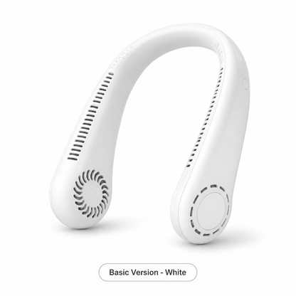 2026 Upgraded Neck Cooling Fan – Hands-Free, Ultra-Quiet & 360° Adjustable