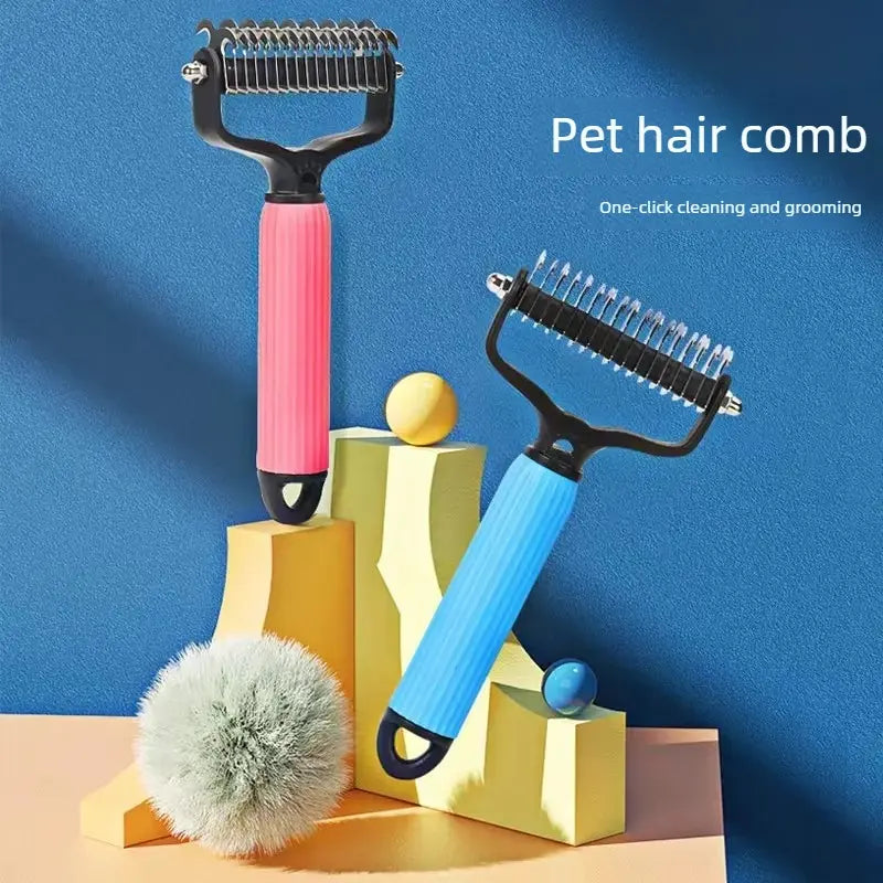 Universal Pet Detangling Comb & Shedding
