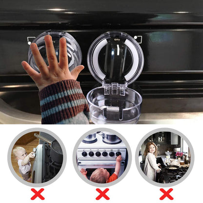 Stove Safety Lock Covers(Two pieces per box)