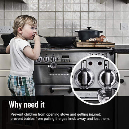 Stove Safety Lock Covers(Two pieces per box)