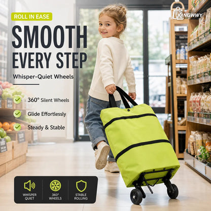🔥HOT SALE 50% OFF🔥Foldable 2-in-1 Shopping Bag