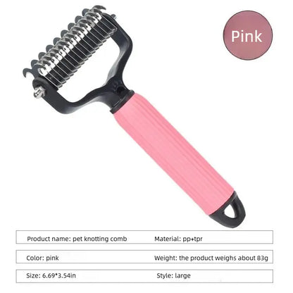 Universal Pet Detangling Comb & Shedding