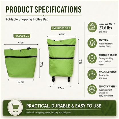 🔥HOT SALE 50% OFF🔥Foldable 2-in-1 Shopping Bag