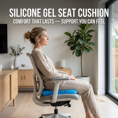 🔥Last day for 60% off✨ Ergonomic Silicone Seat Cushion – Relief You Can Feel