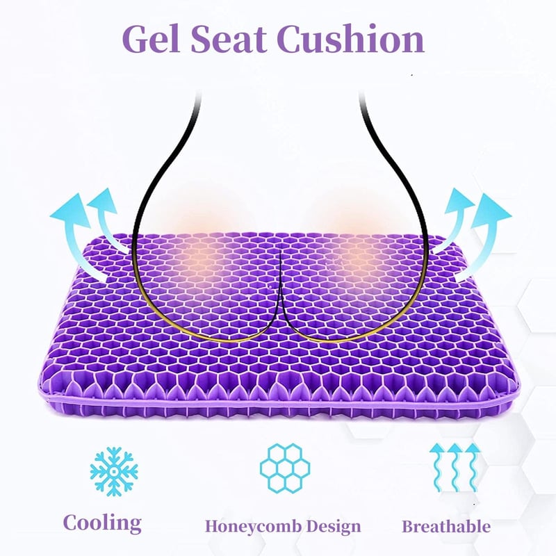 🔥Last day for 60% off✨ Ergonomic Silicone Seat Cushion – Relief You Can Feel