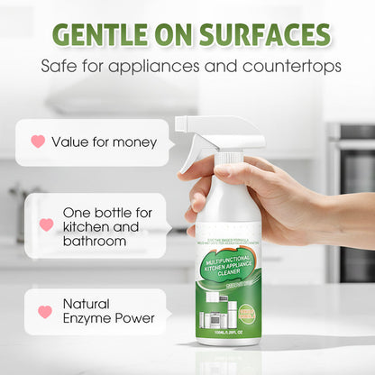 Fly Cleanse Multi-Purpose Kitchen Grease Cleaner Powerful cleaner for stoves, ovens, microwaves, and Griddles