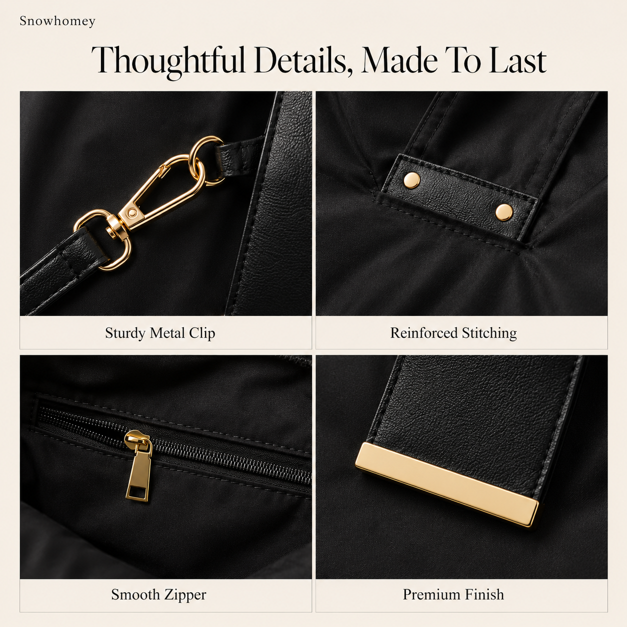 Snowhomey™ Foldable Keychain Tote